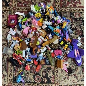 Lot 85 + Vintage Various Restaurant Happy Meal Toys Mixed Mostly 1990s